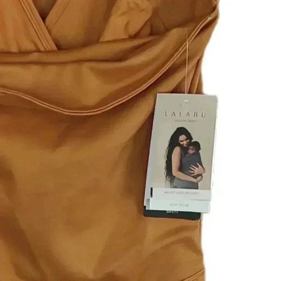 NWT Lulabu soothe shirt in camel size small NWT - Picture 4 of 5